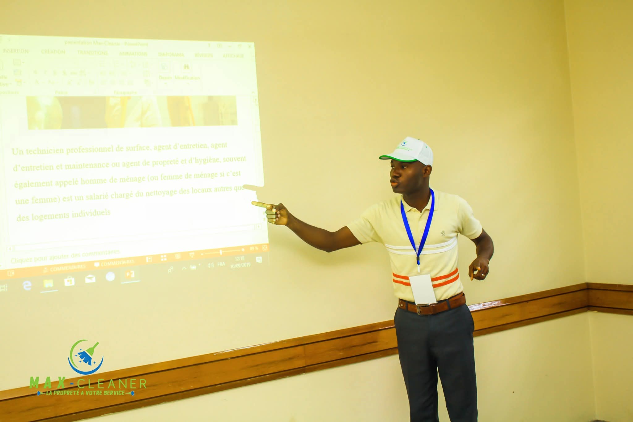 Formation du personnel Max Cleaner